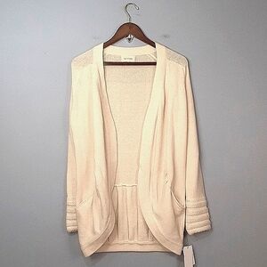 NOT FOR SALE Open Front Cardigan Ivory Cream Sweater-NOT FOR SALE SOLD